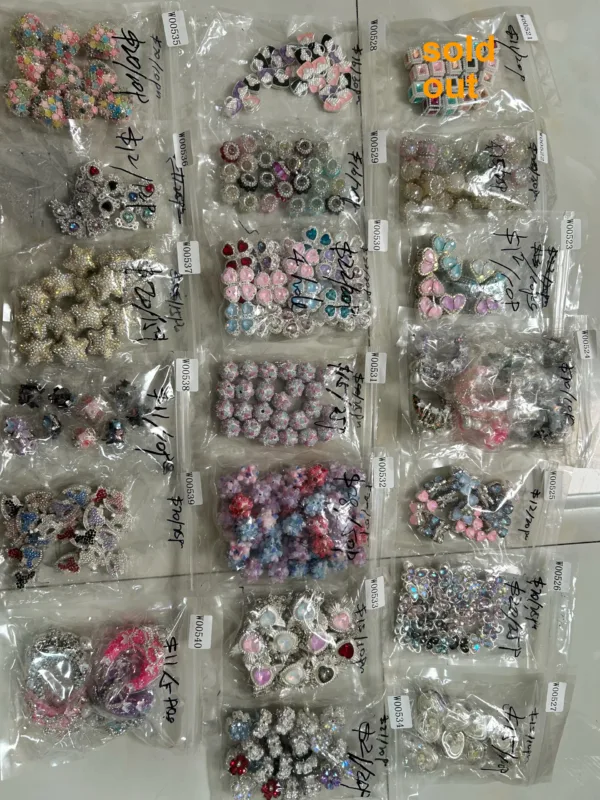 W00521-W00540 fancy beads w00501 to w00600