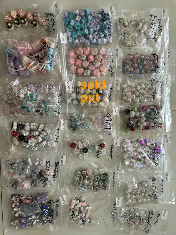 W00601-W00620 fancy beads w00601 to w00700